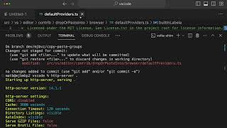 VS Code tips — Opening links in the terminal using the keyboard