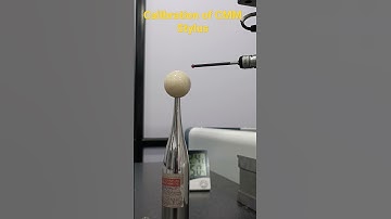 CMM stylus Calibration #mechanicalengineering #mechanical #mechanism #mitutoyo #accurate #zeiss