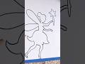 Angel drawing for kids #viral #shortvideo #trending #shorts #cartoon #champ's Art's corner