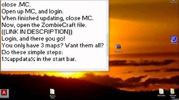 How to get ZombieCraft, + All Maps.