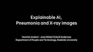 Explainable AI, Pneumonia and X-ray images