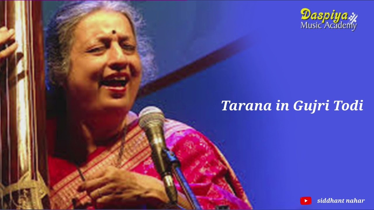 Vidushi Ashwini Bhide Deshpande | Classical Vocal | Raag Gujri Todi | Tarana