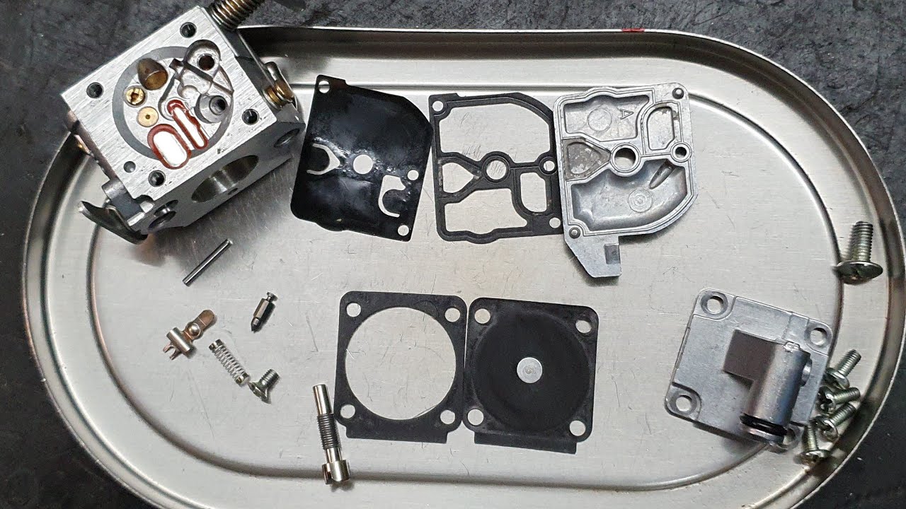 Como desmontar e montar o CARBURADOR das Motosserras STIHL MS 170/180.