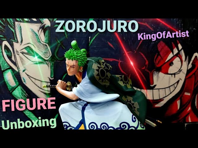 Onepiece Zorojuro Amazing Figure By King Of Artist Banpresto Wano Special Roronoa Zoro Youtube
