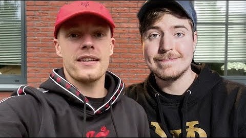 Enzo Knol ontmoet Mr Beast