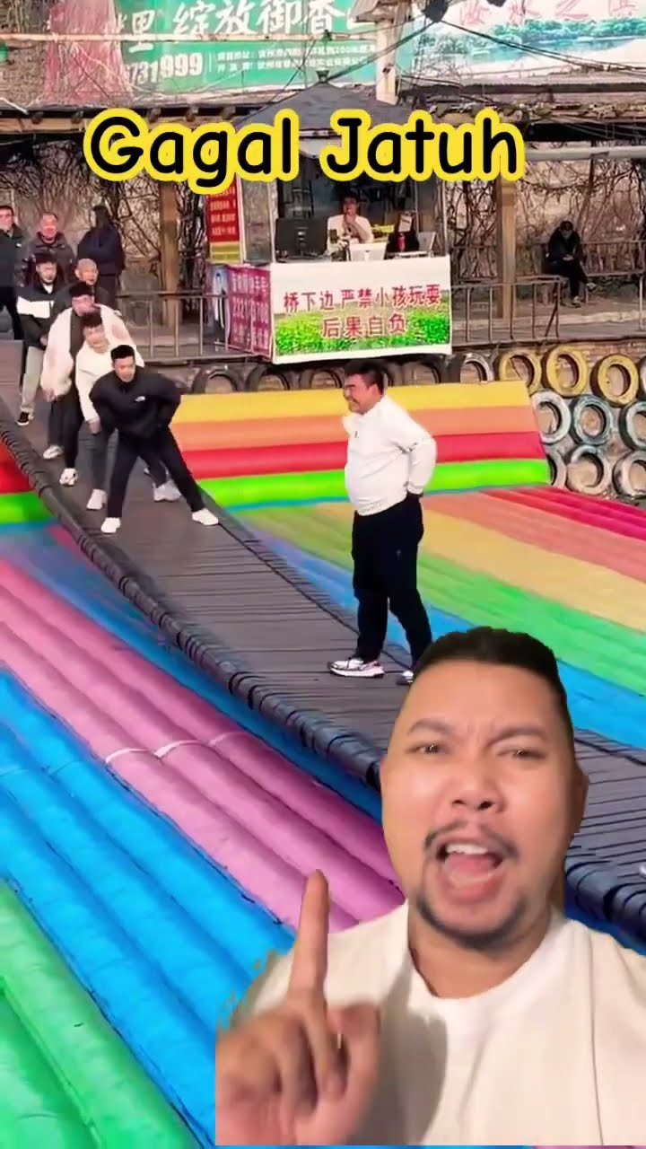 AYO BIKIN JATUH!!!?? #funny #fun #shortsfeed #shorts