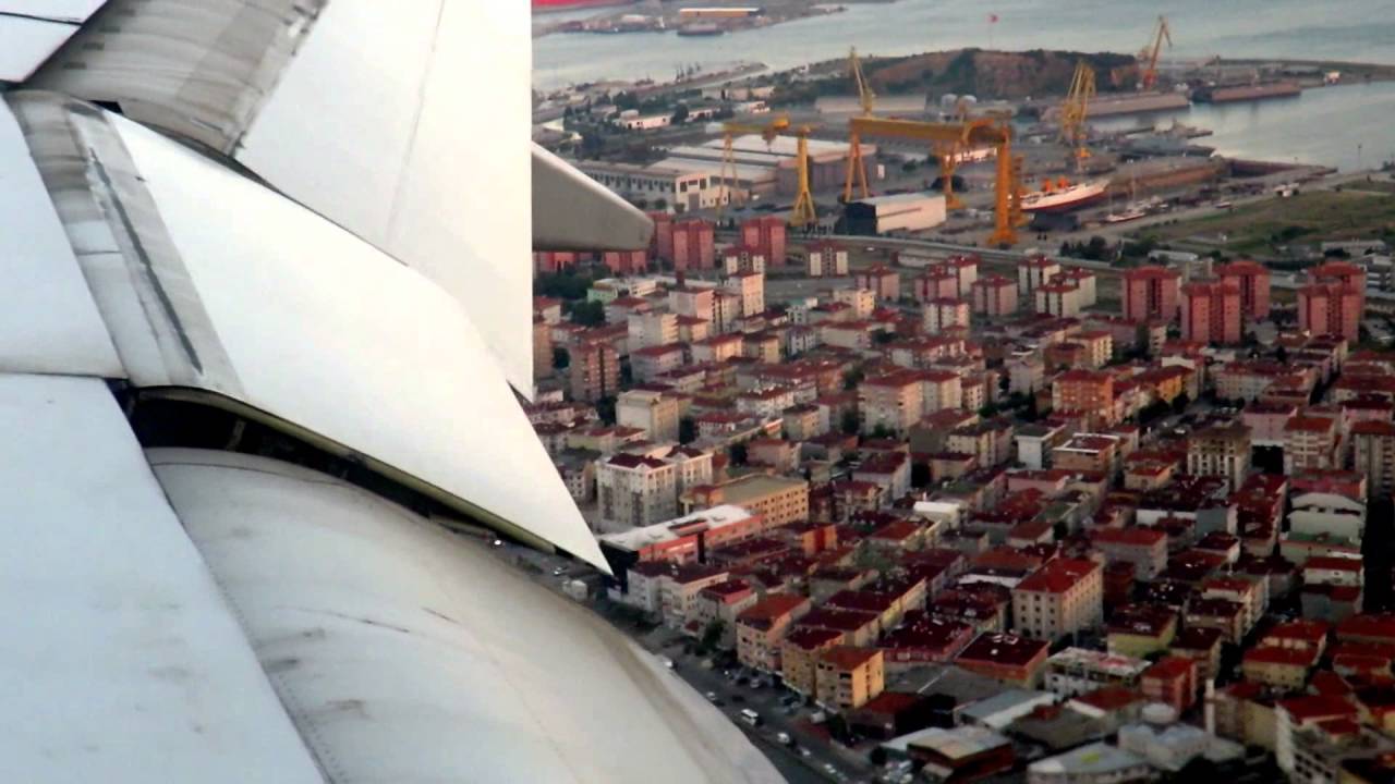 Landing Istanbul Sabiha Gökçen Airport Emirates 777200 YouTube Landing Istanbul Sabiha Gökçen Airport Emirates 777200 YouTube
