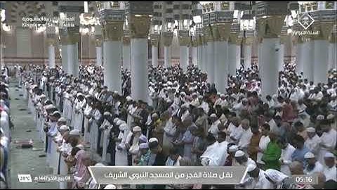 صلاة الفجر للشيخ د. #عبدالله_البعيجان الثلاثاء 8 ربيع الآخر 1447هـ‏ سورة الحاقة كاملة #المسجد_النبوي