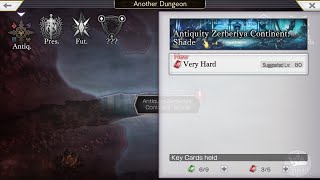 Another Eden Global 2.7.700 Another Dungeon Antiquity Zerberiya Continent: Shade VH Level 80