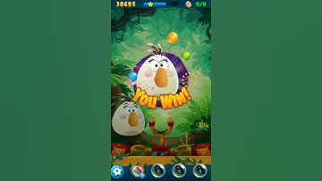 Angry Bird Pop Bubble Shooter Game || Android Gameplay | #Shorts #shorts #YTshort