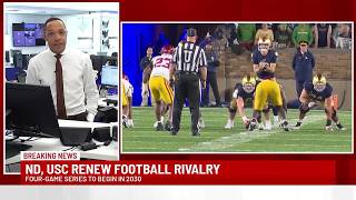 Notre Dame, USC football rivalry to return in 2030