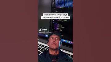 That Moment When Your Code Compiles With No Errors #programminglife #christmasvacation  #codememes