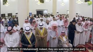 Isha Prayer || Ismail Annuri || Surah An-Nur (35-38) | Ad-Dukhan (51-59) || Best Qur'an recitation