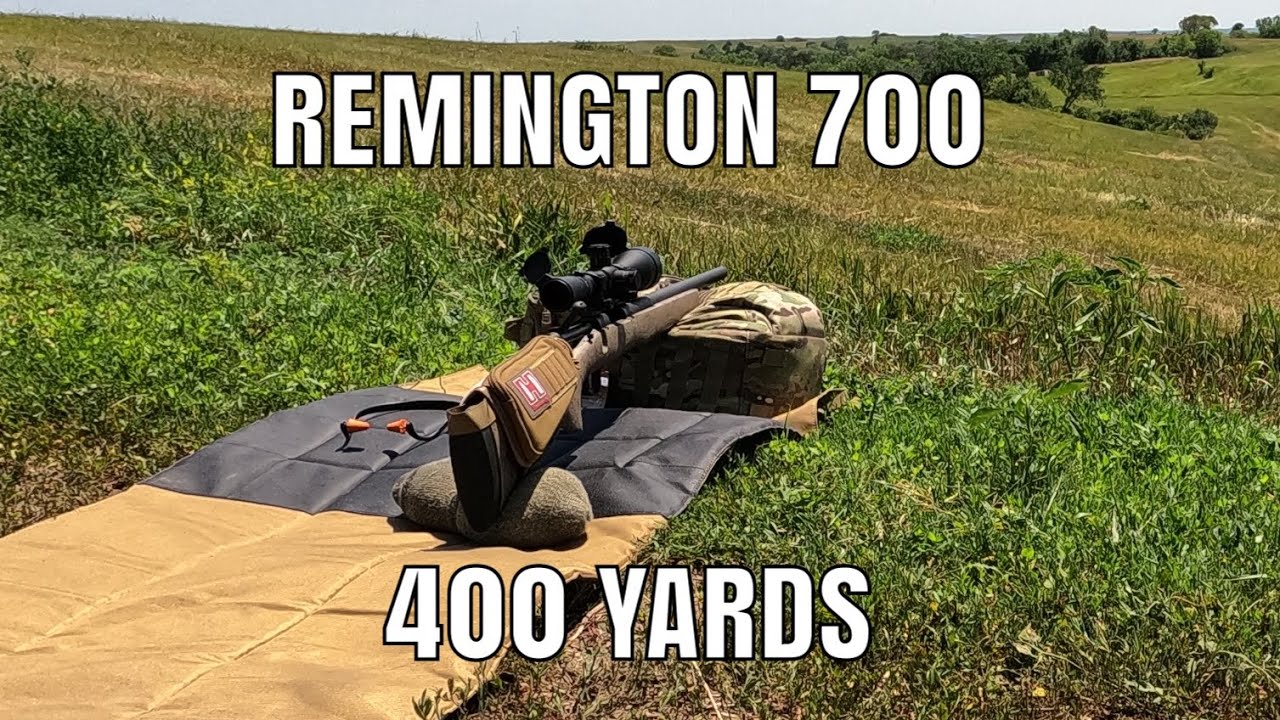 Remington 700 SPS Tactical .223 at 400 yards