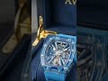 Richard Mille RM 12-01 Blue Sapphire #shorts #richardmille #HNM Watch #watchconcept #luxurytimepiece