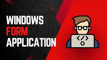 Windows Form Application C# for Beginners easy Tutorial Part1