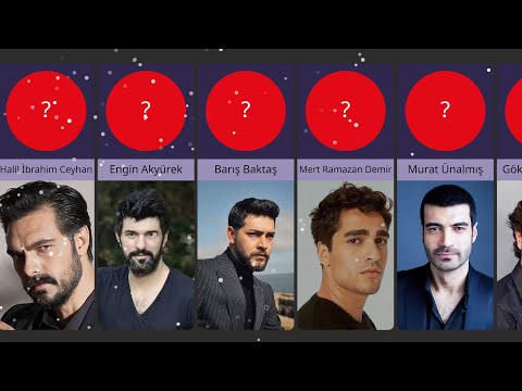 Türk Erkek Oyuncuların Karşılaştırmalı Yaşları 2023 🚹 | Turkish Actors Real Age 2023 : Comparison