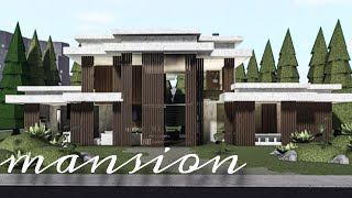 Bloxburg: Mansion Modern House | House Build | Roblox