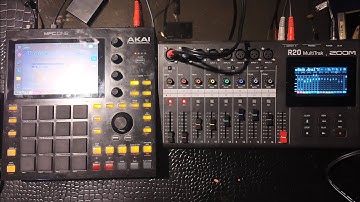 How to add a beat from MPC to ZOOM  R20 DAY 10 of 100 days of content