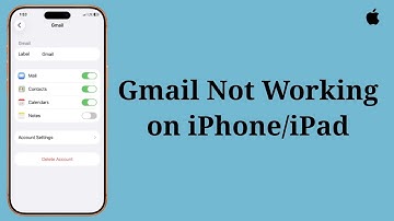 Gmail Not Working on iPhone/iPad in iOS 26.1/26.2? Here