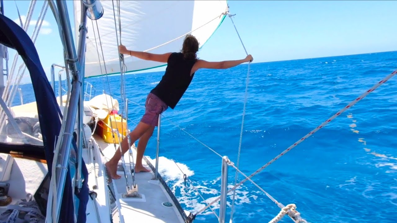 Engage human pole mode… who needs a whisker pole? [EP 58] | Sailing Millennial Falcon