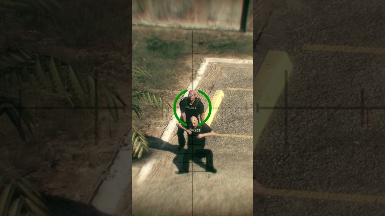 Gta5 brutal funny sniper kill 