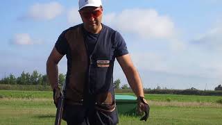 Trapshooting with Beretta 692 International Trap (25 straight    almost!)