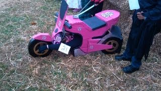 2012 Motorcycle Transformer Arcee Halloween Costume