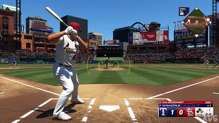 MLB The Show 24 - Texas Rangers vs St. Louis Cardinals - Gameplay (PS5 UHD) [4K60FPS]