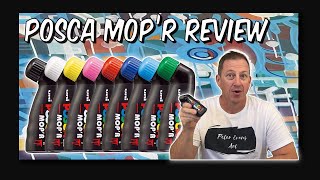 Posca Mop'r Markers Tested: The Good, the Bad, the Artistic