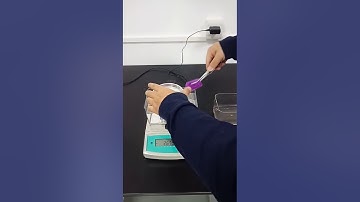 The demo video of DA 300M,DE 120M  for measuring density of foam