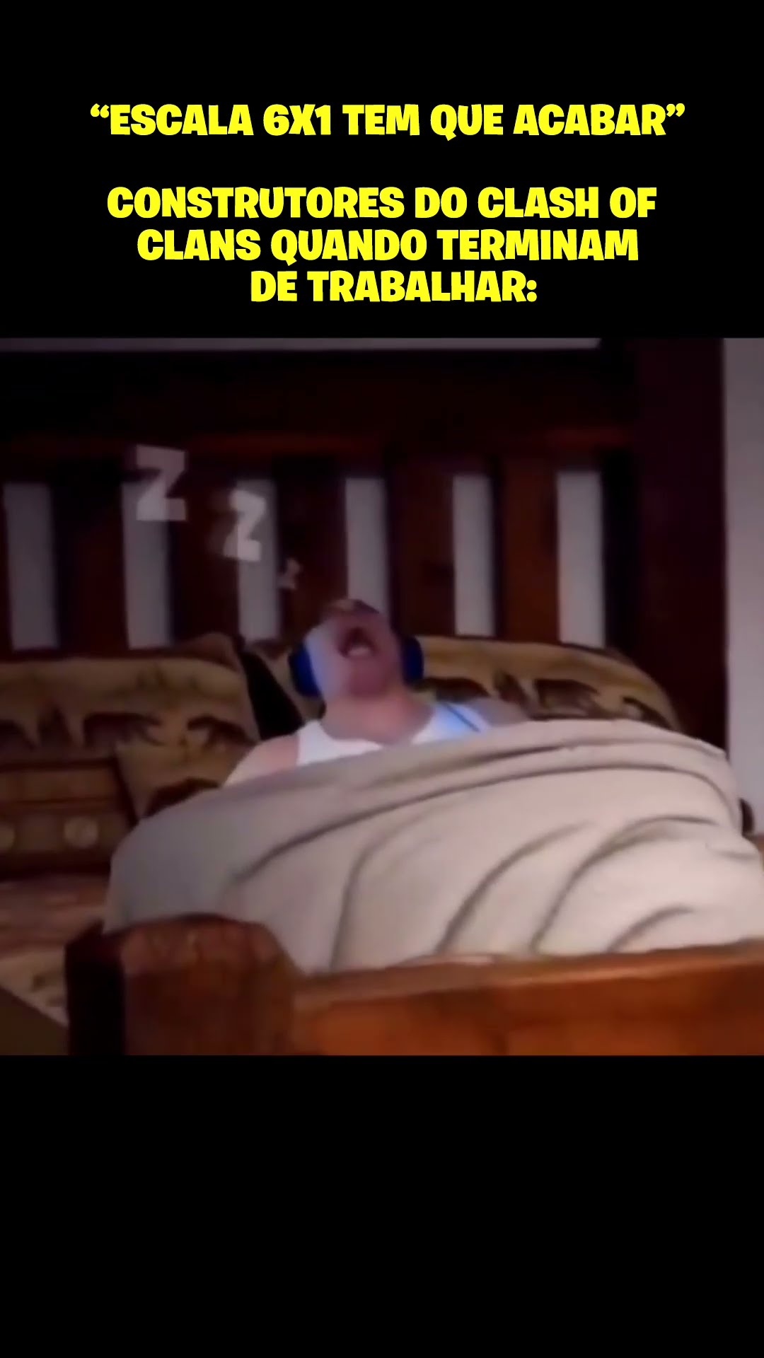ESCALA 6X1 NO CLASH OF CLANS!