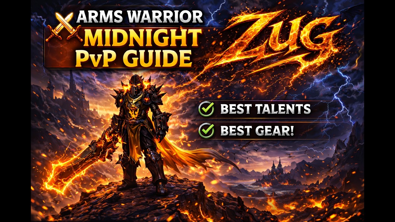 Arms Warrior PvP Guide for Season 1 Midnight (Patch 12.0.1) - YouTube