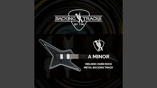 Melodic Hard Rock Metal Backing Track in A Minor