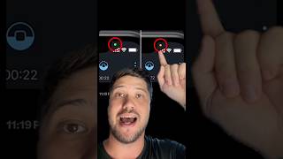 How to get rid of the green and orange dot on iPhone. #tech #iphone #apple #iphone