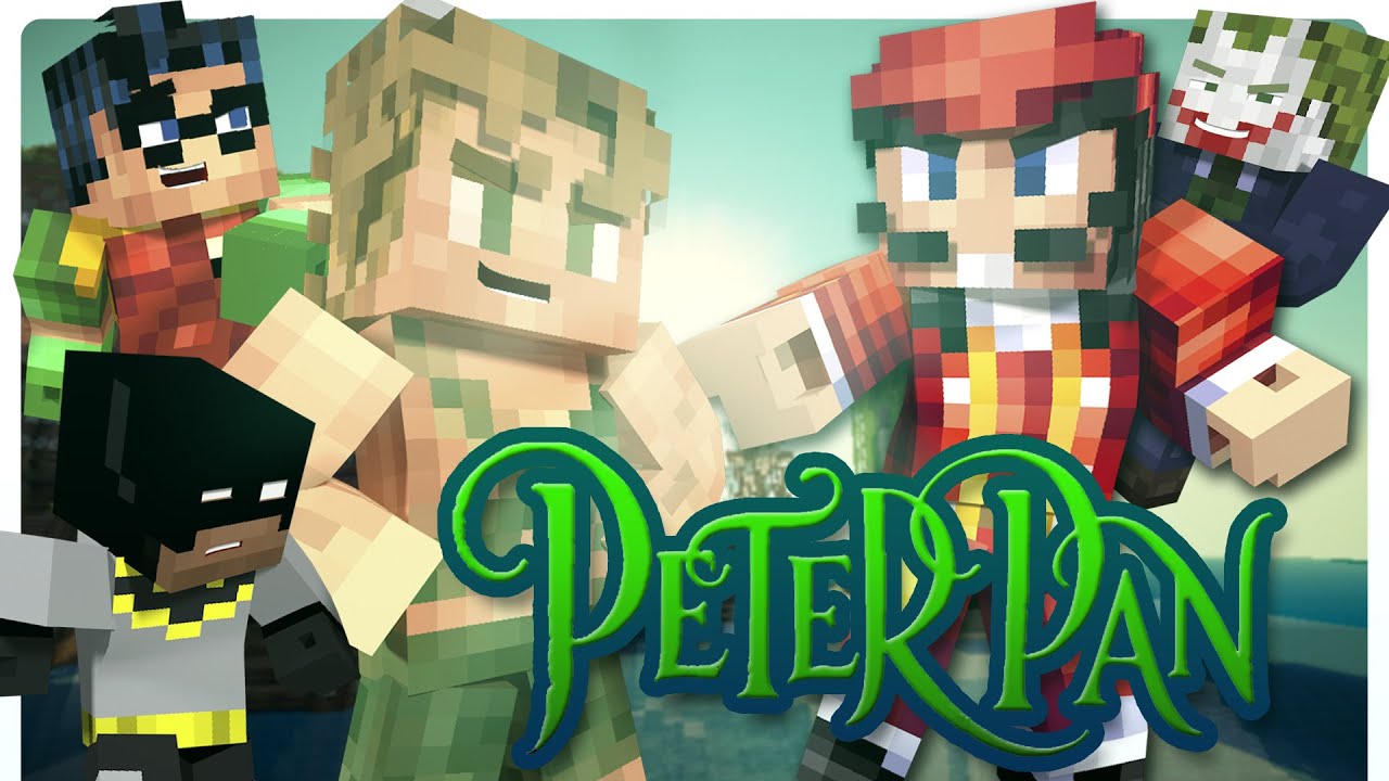 Batman and Robin Help Peter Pan! (Minecraft Roleplay) - YouTube