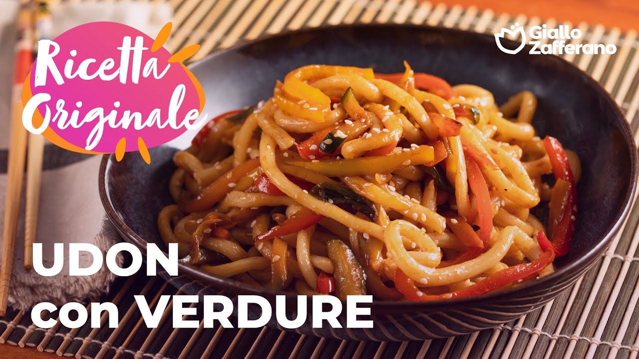 UDON con VERDURE - per gli amanti della cucina orientale!💥🥢🥡