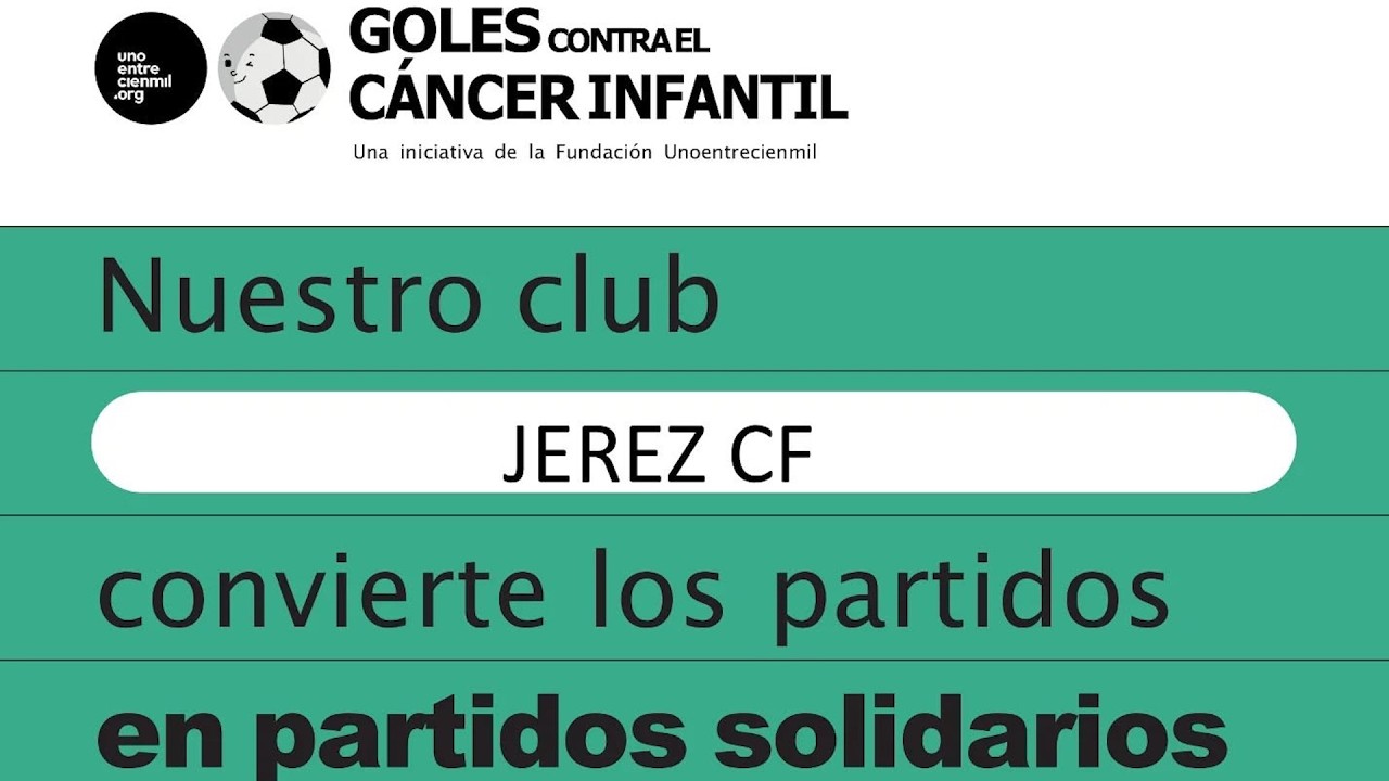 Deporte y solidaridad se unen en los partidos de la cantera del Jerez Club de Fútbol
