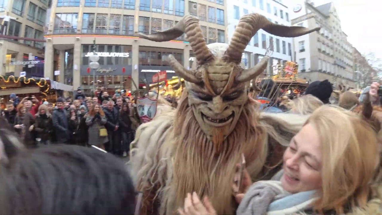 Krampus run Munich 2019 . The whole procession . YouTube