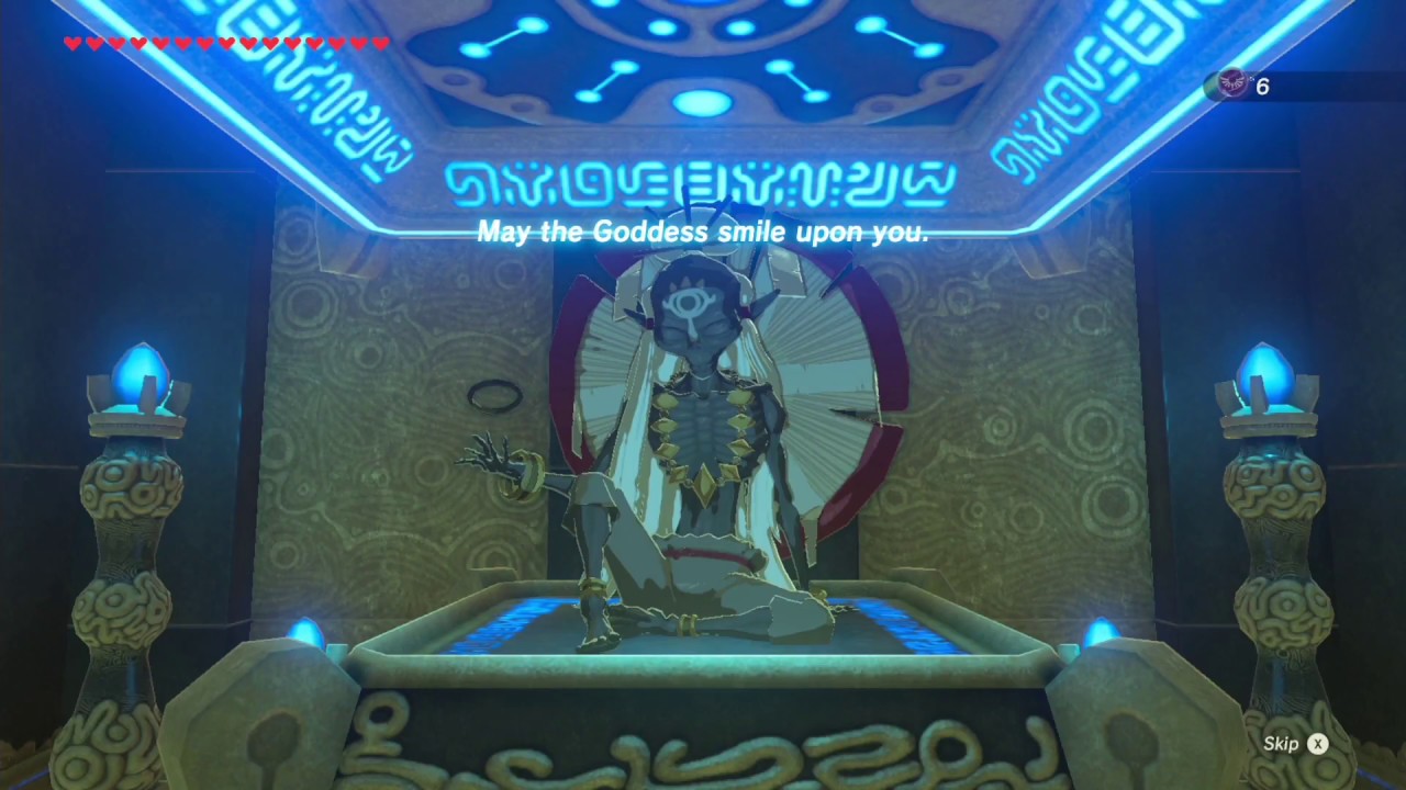 The Legend of Zelda: Breath of the Wild - Hawa Koth Shrine Raw Gameplay ...