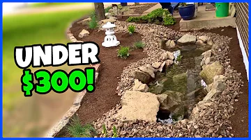 DIY Budget Pond Build For Under $300!