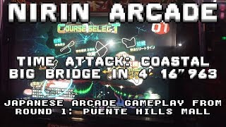 Nirin Arcade Gameplay Coastal Big Bridge Time Attack - 416.963