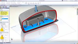 Plastic Part Design in SolidWorks
