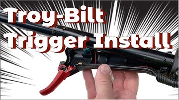 How to Replace Trigger on a Troy-Bilt TB625 EC Trimmer Head