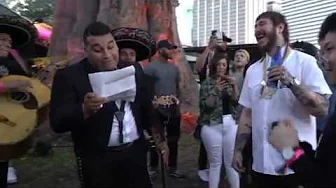 How I surprised Post Malone with a mariachi band .. (EXTRA) How I surprised Post Malone with a mariachi band .. (EXTRA)