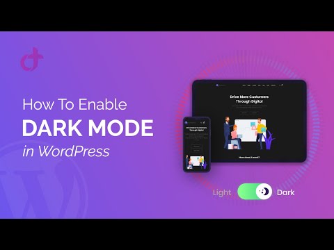 How To Install Droit Dark Mode | Enable WordPress Dark Mode