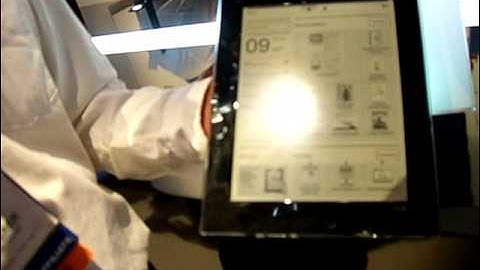 CES 2010: QUE, the All-Business eReader - GottaBeMobile