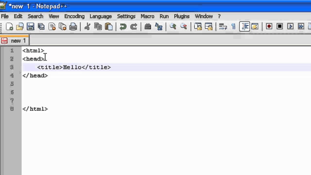Basic Web Page Design using HTML - 1 - Intro - YouTube