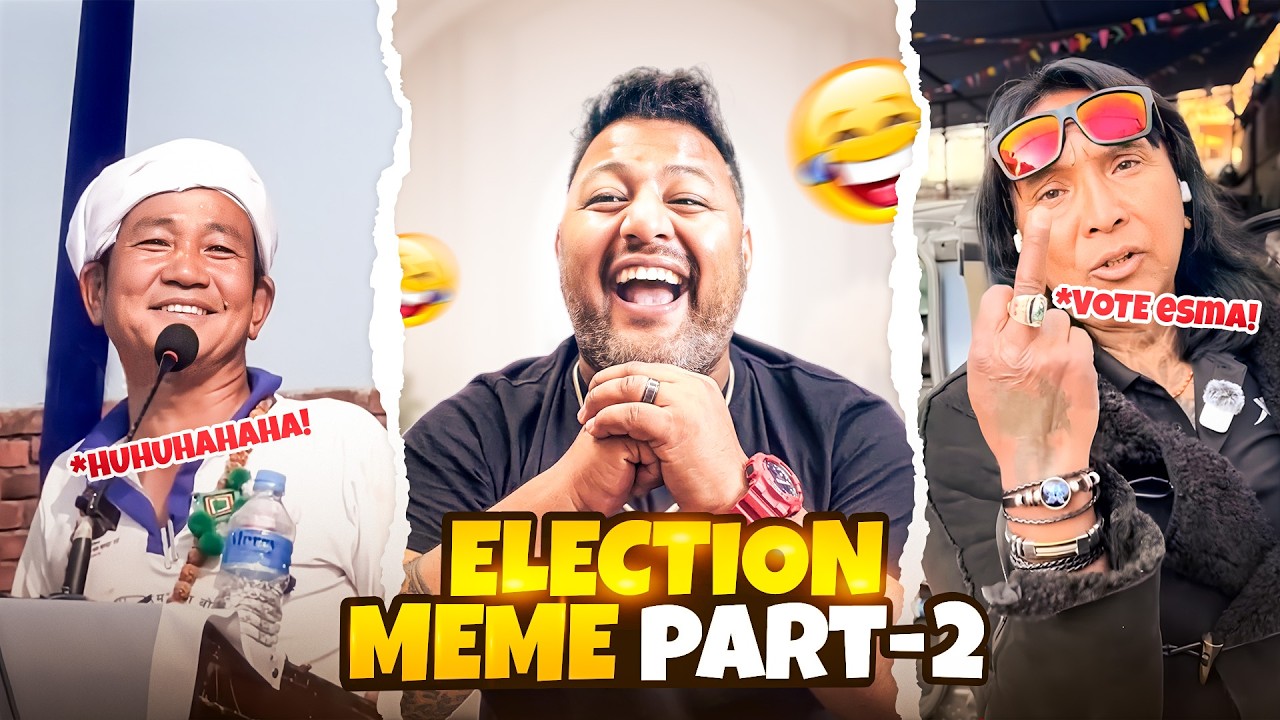 Reacting on Election Funny Moments | @sajanshresthaa