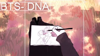 BTS- DNA (meme)| (Countryhumans) |яой|Южная Корея×Япония|